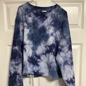 Long sleeve cropped crew